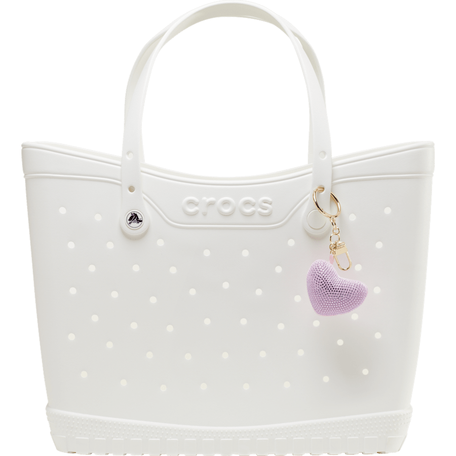 Crocs - Plush Gem Heart Bag Charm