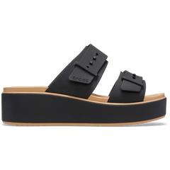 Crocs - Brooklyn Buckle Matte Wrap Low Wedge