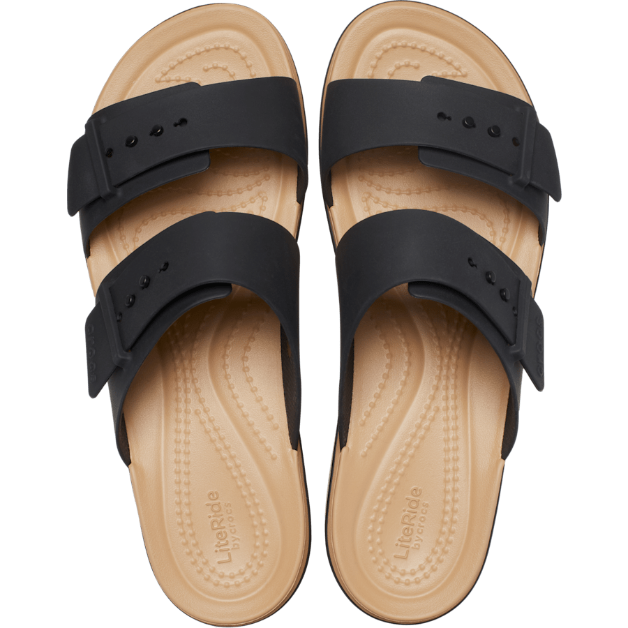 Crocs - Brooklyn Buckle Matte Wrap Low Wedge
