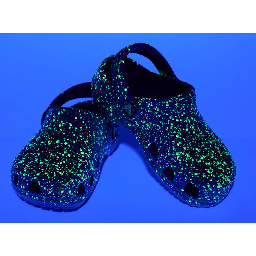 Crocs - Kids' Classic Glow Paint Splatter Clog