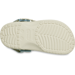 Crocs - Kids’ Classic Denim Flower Adjustable Backstrap Clog