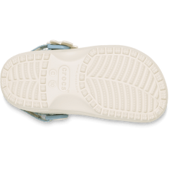 Crocs - Toddler Classic Denim Flower Adjustable Backstrap Clog