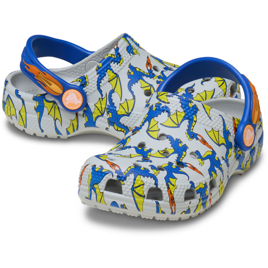 Crocs - Toddler Classic Dragon Graphic Clog