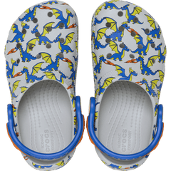 Crocs - Toddler Classic Dragon Graphic Clog
