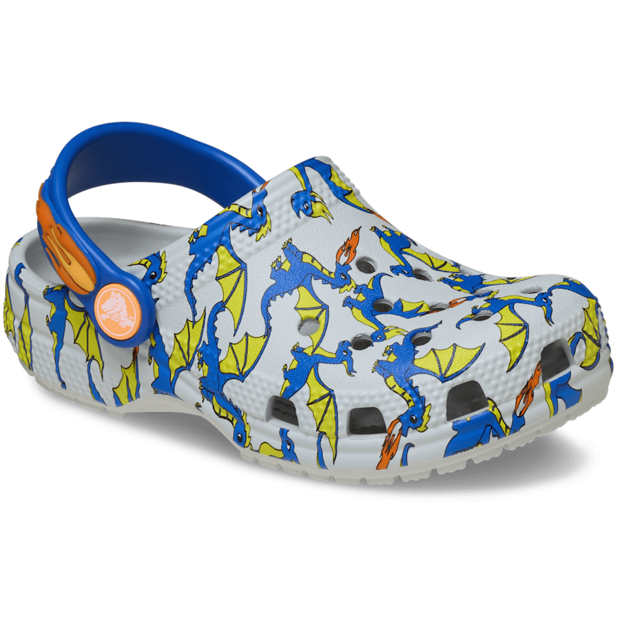 Crocs - Toddler Classic Dragon Graphic Clog