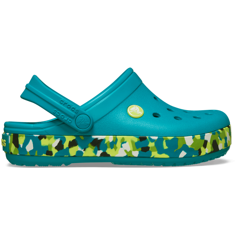 Crocs - Kids' Crocband Glow Confetti Band Clog