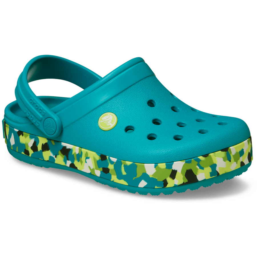 Crocs - Kids' Crocband Glow Confetti Band Clog