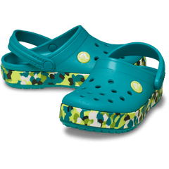 Crocs - Toddler Crocband Glow Confetti Band Clog