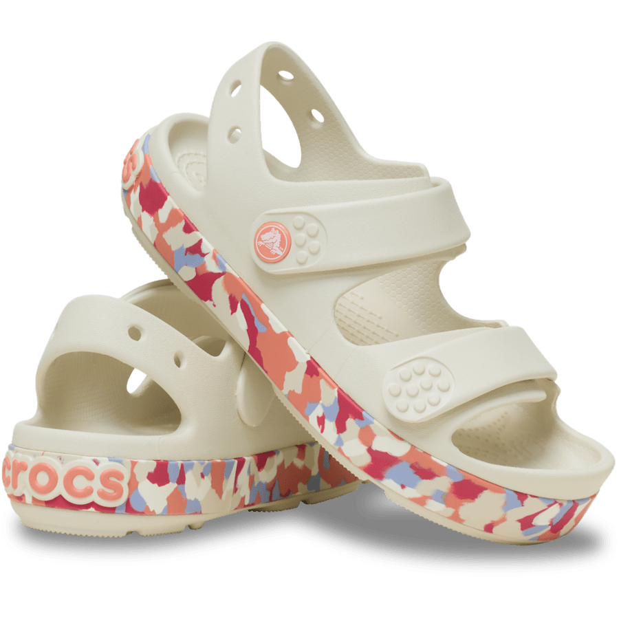 Crocs - Kids’ Crocband™ Cruiser Glow Confetti Band Sandal.
