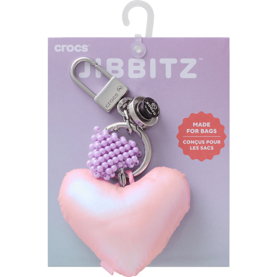 Crocs - Double Heart Bag Charm