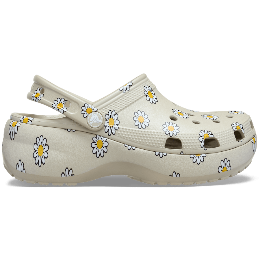 Crocs - Classic Platform Floral Clog