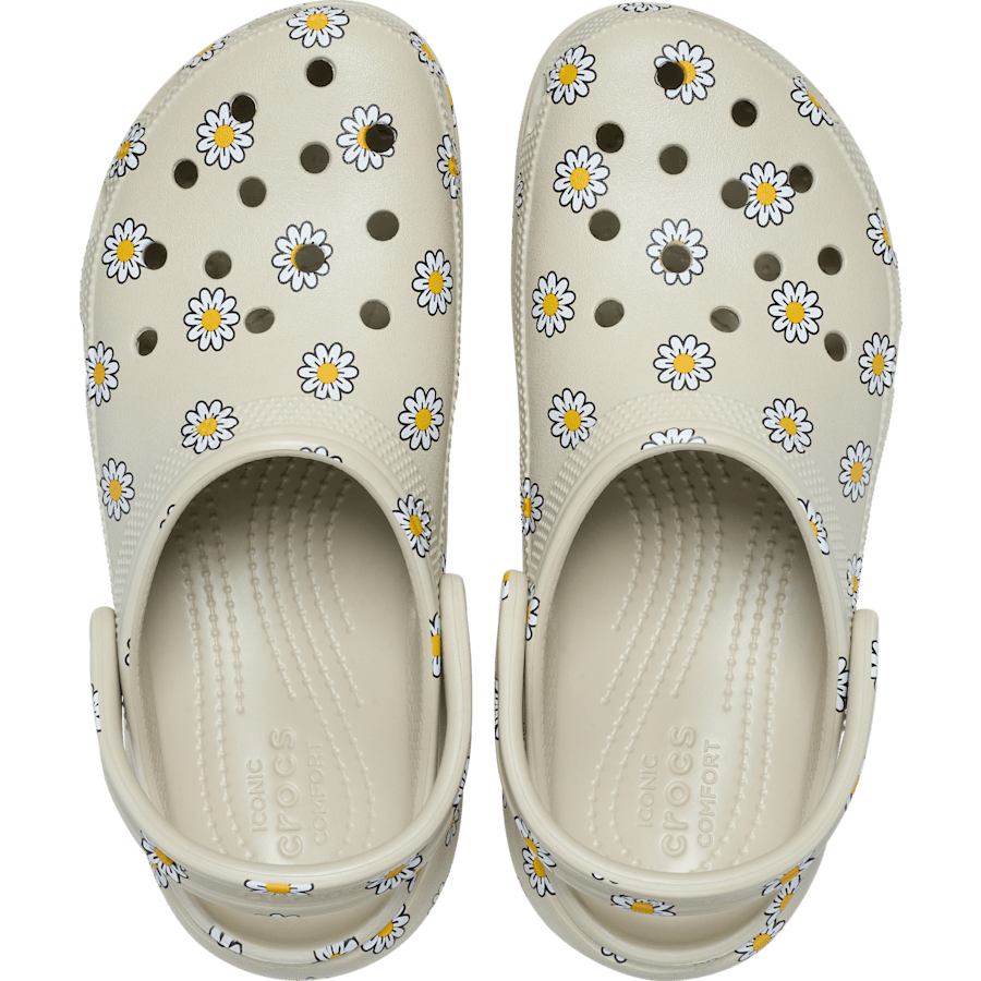 Crocs - Classic Platform Floral Clog