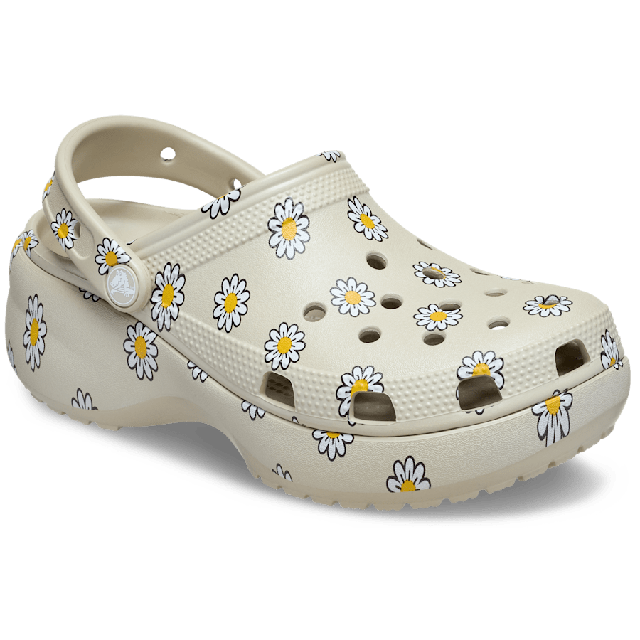 Crocs - Classic Platform Floral Clog