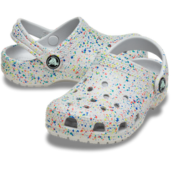 Crocs - Toddler Classic Glow Paint Splatter Clog