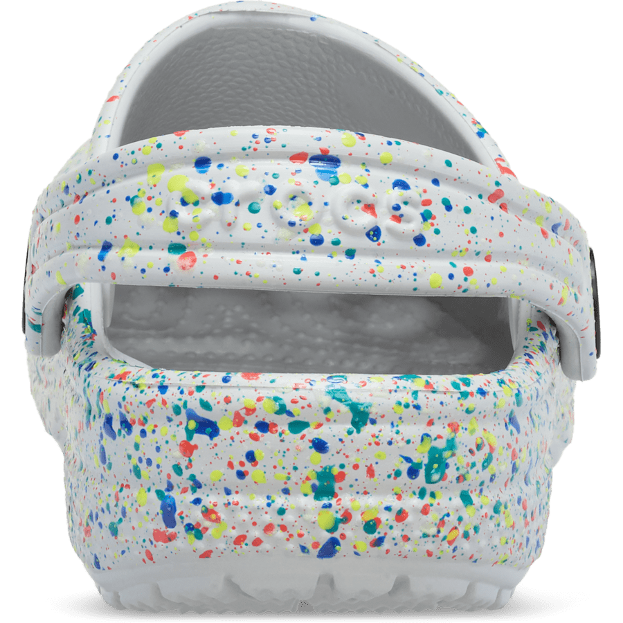 Crocs - Toddler Classic Glow Paint Splatter Clog