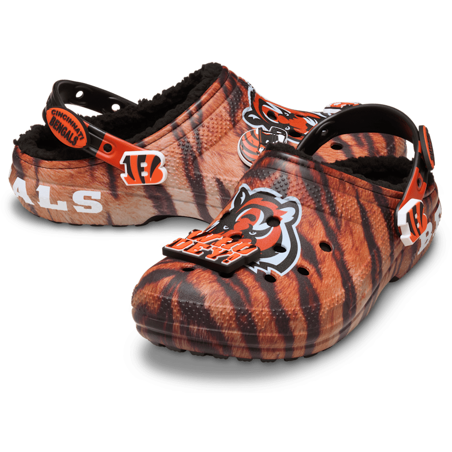 Crocs - NFL Cincinnati Bengals Classic Lined Clog