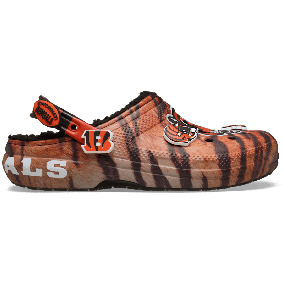Crocs - NFL Cincinnati Bengals Classic Lined Clog