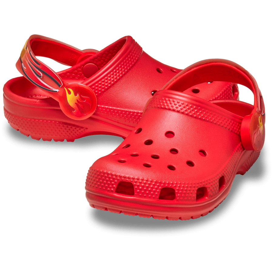 Crocs - Toddler Classic Flame Lights Backstrap Clog