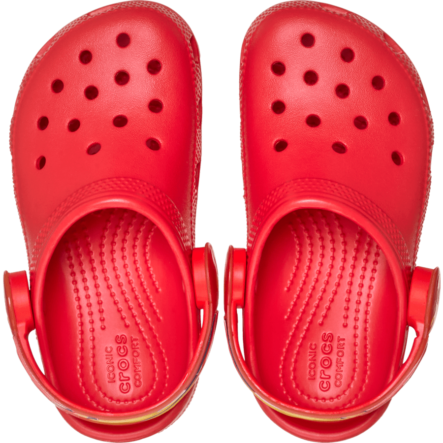 Crocs - Toddler Classic Flame Lights Backstrap Clog