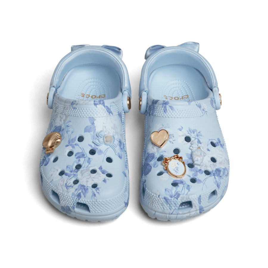 Crocs - LoveShackFancy Blue Classic Clog