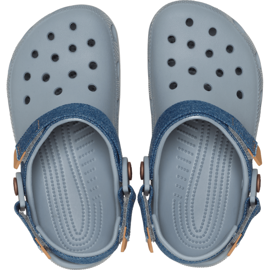 Crocs - Kids' Classic Denim Adjustable Backstrap Clog