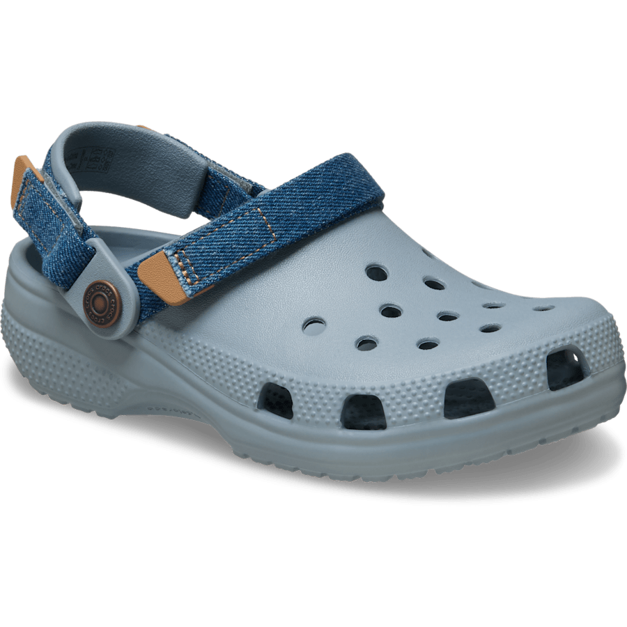 Crocs - Kids' Classic Denim Adjustable Backstrap Clog