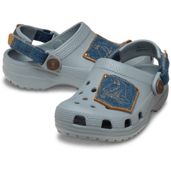 Crocs - Toddler Classic Denim Adjustable Backstrap Clog