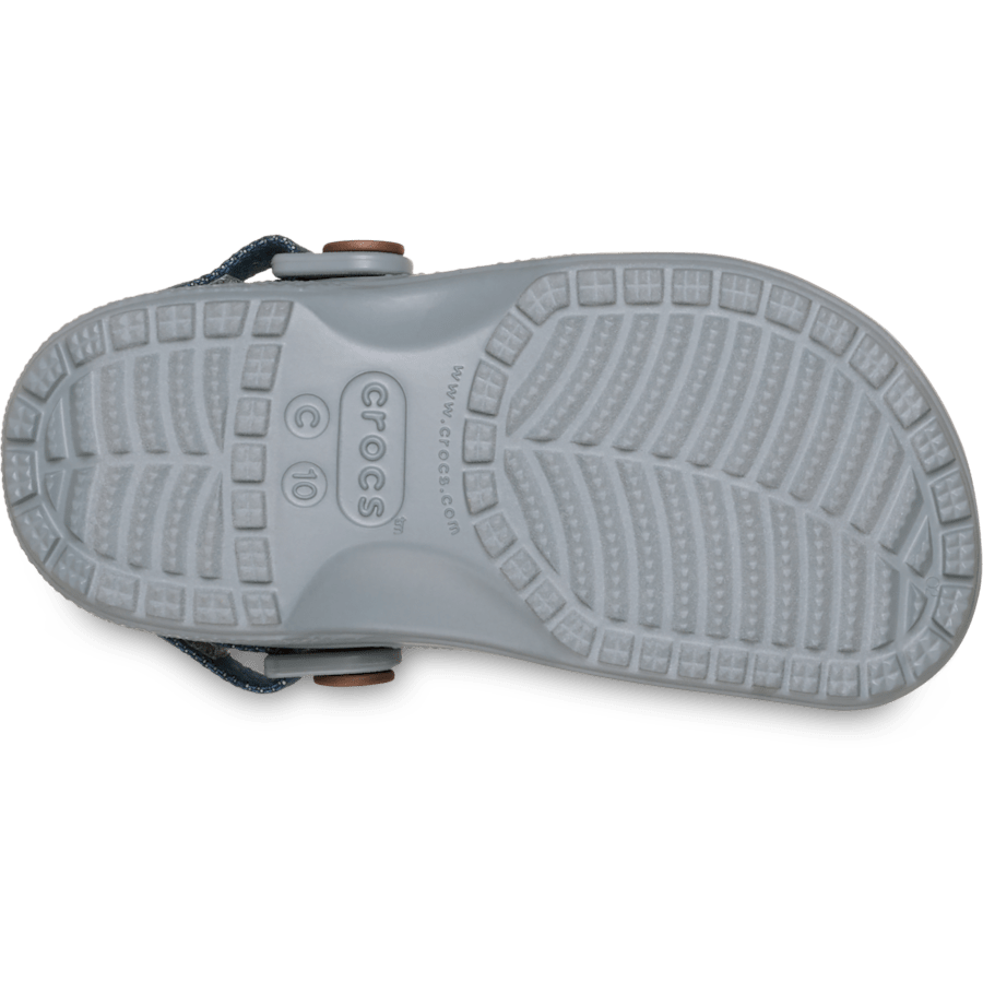 Crocs - Toddler Classic Denim Adjustable Backstrap Clog