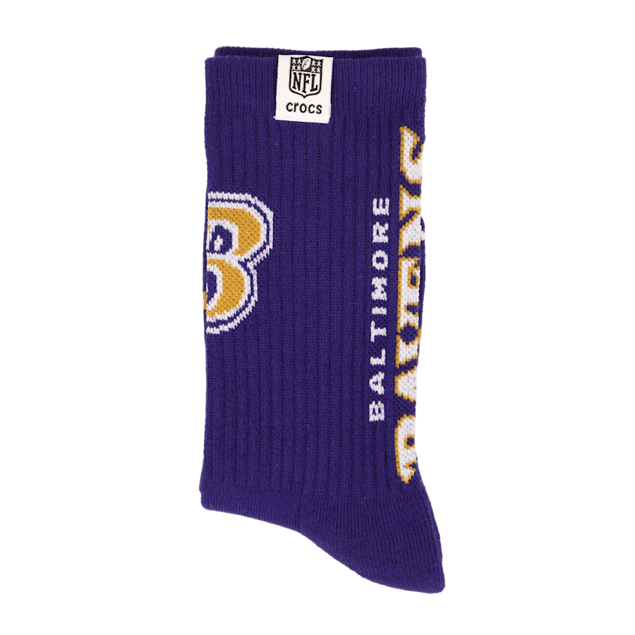 Crocs - NFL Baltimore Ravens Crocs Socks