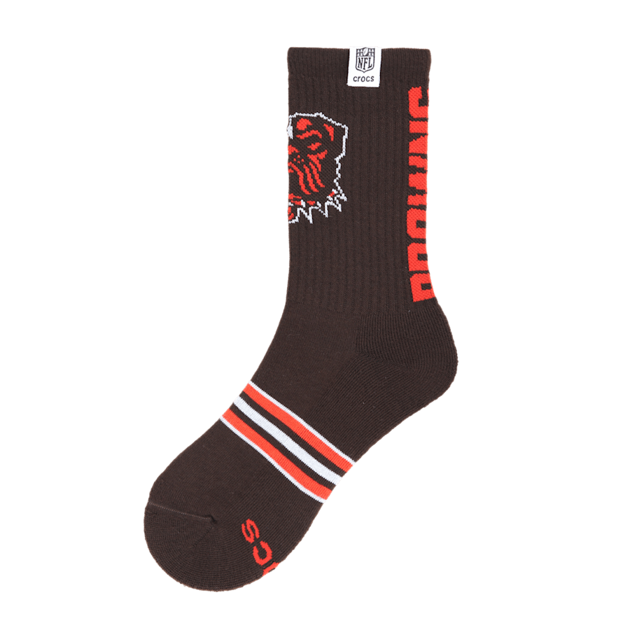 Crocs - NFL Cleveland Browns Crocs Socks