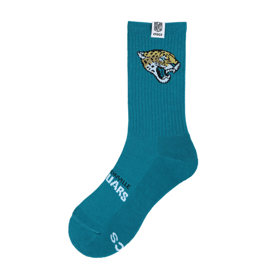 Crocs - NFL Jacksonville Jaguars Crocs Socks