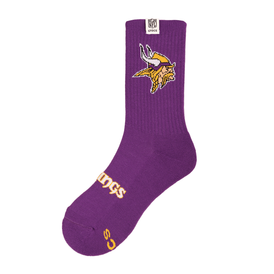 Crocs - NFL Minnesota Vikings Crocs Socks