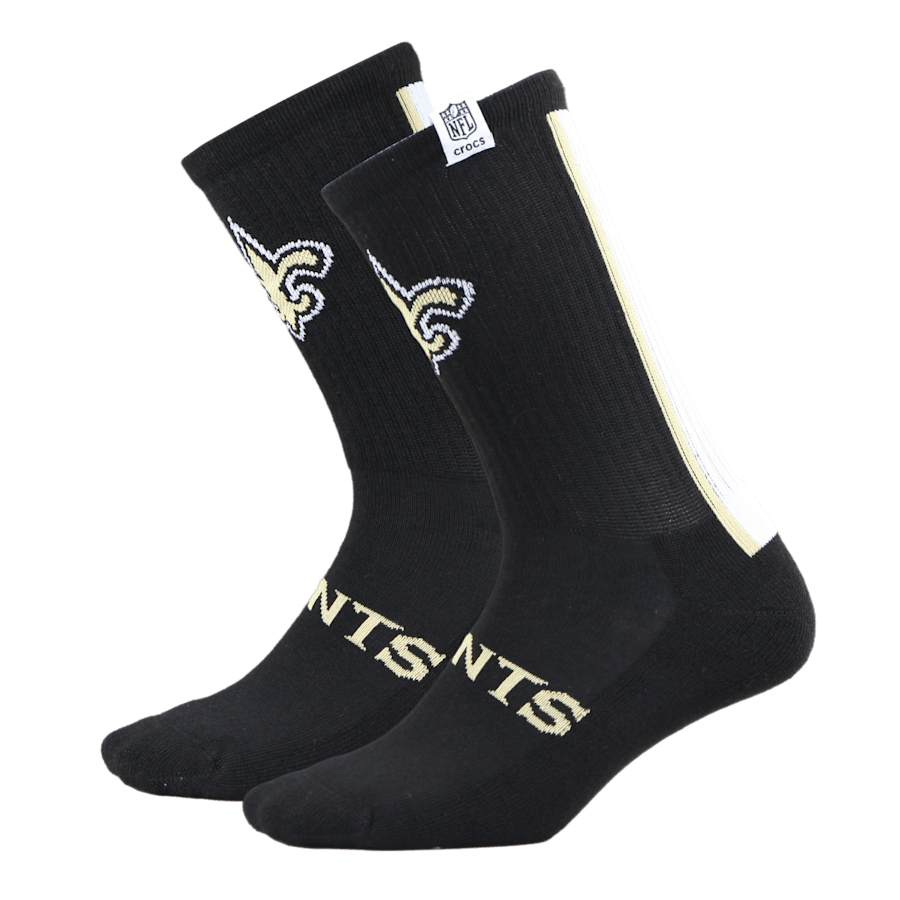 Crocs - NFL New Orleans Saints Crocs Socks