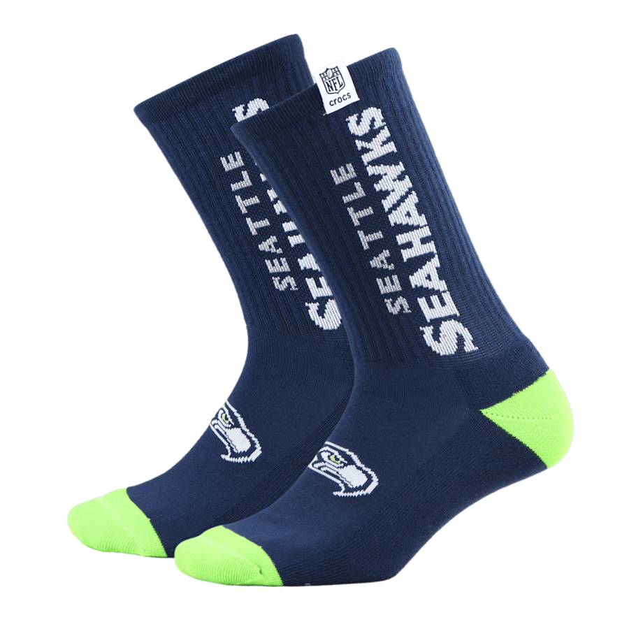 Crocs - NFL Seattle Seahawks Crocs Socks