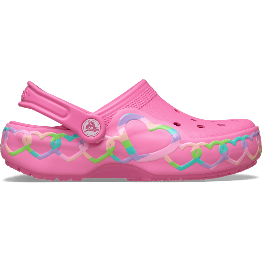 Crocs - Kids' Classic Heart Lights Clog