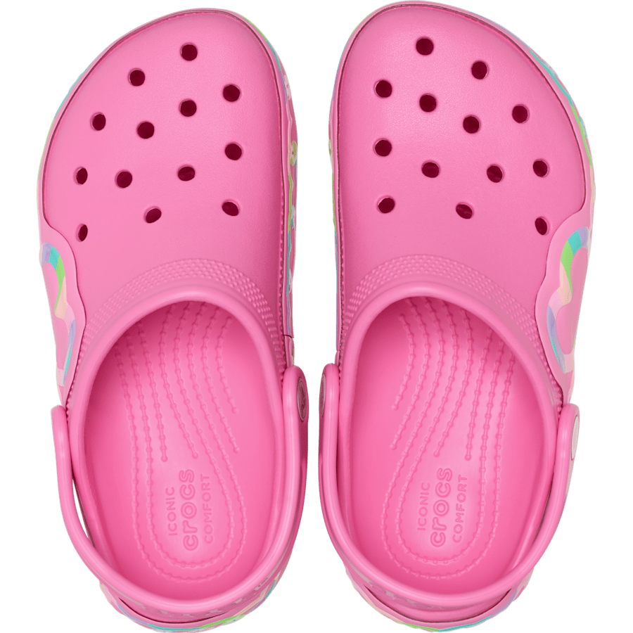 Crocs - Kids' Classic Heart Lights Clog