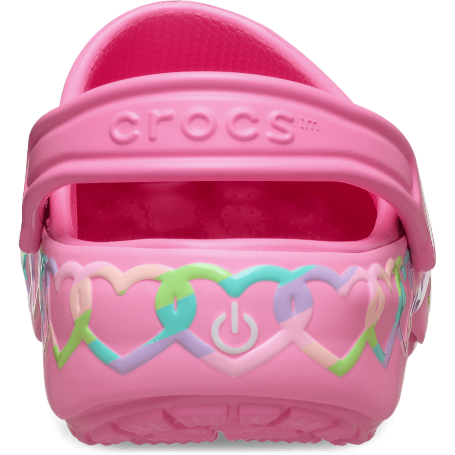 Crocs - Kids' Classic Heart Lights Clog