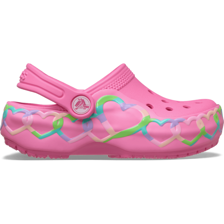 Crocs - Toddler Classic Heart Lights Clog