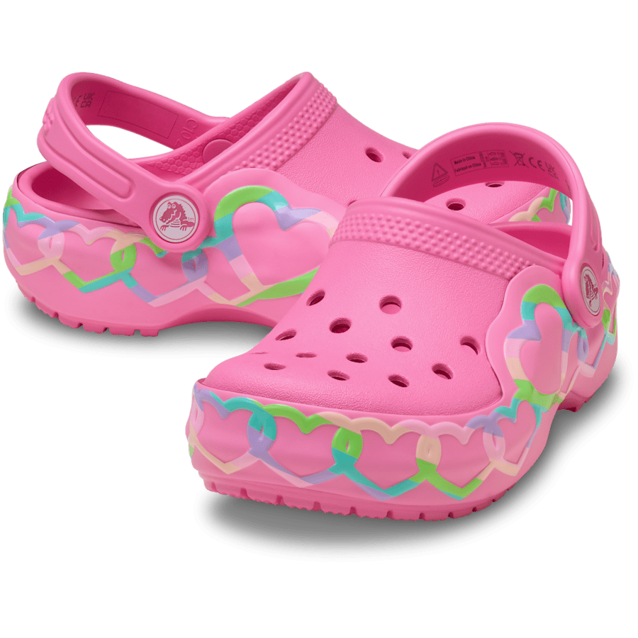 Crocs - Toddler Classic Heart Lights Clog