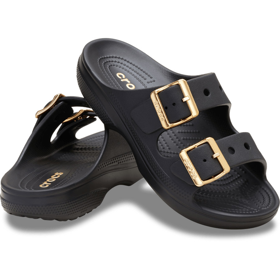 Crocs - Women’s Metallic Buckle Saturday Sandal