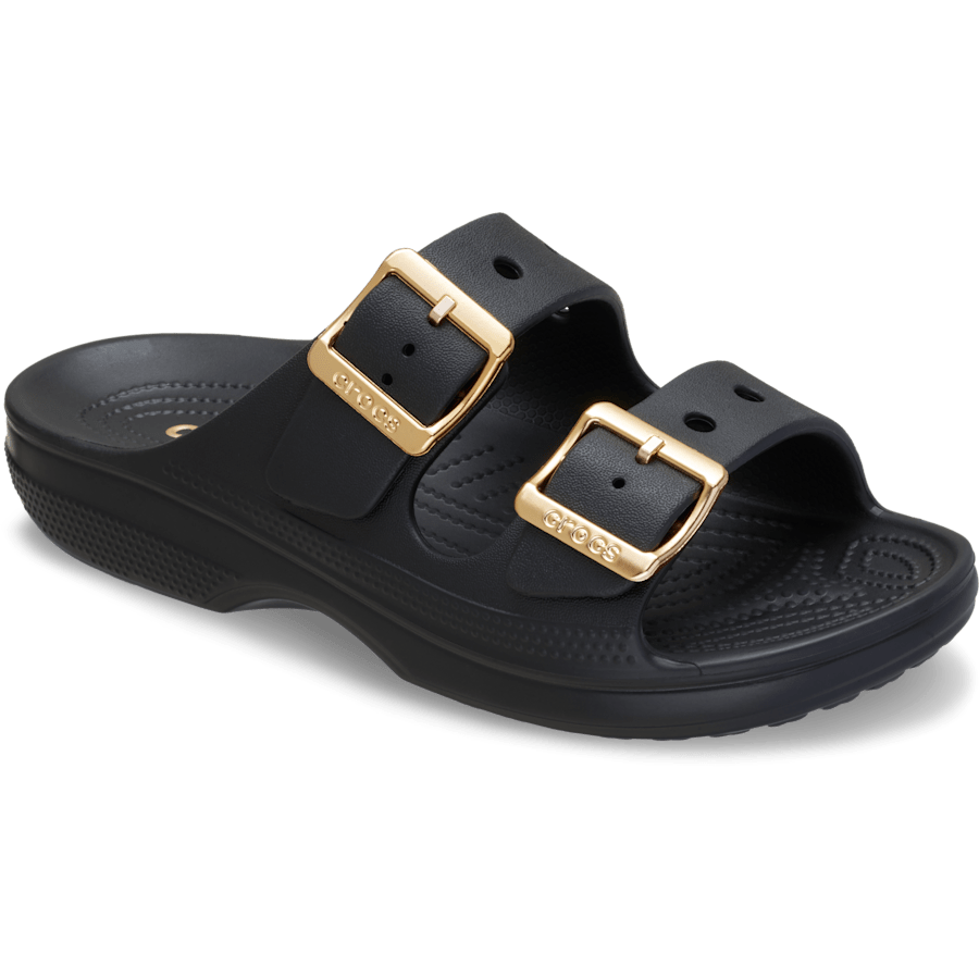Crocs - Women’s Metallic Buckle Saturday Sandal