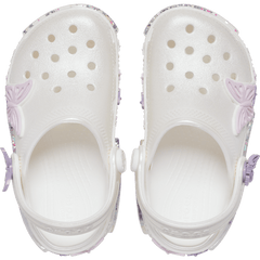 Crocs - Toddler Classic Butterfly Sparkle Shaker Clog