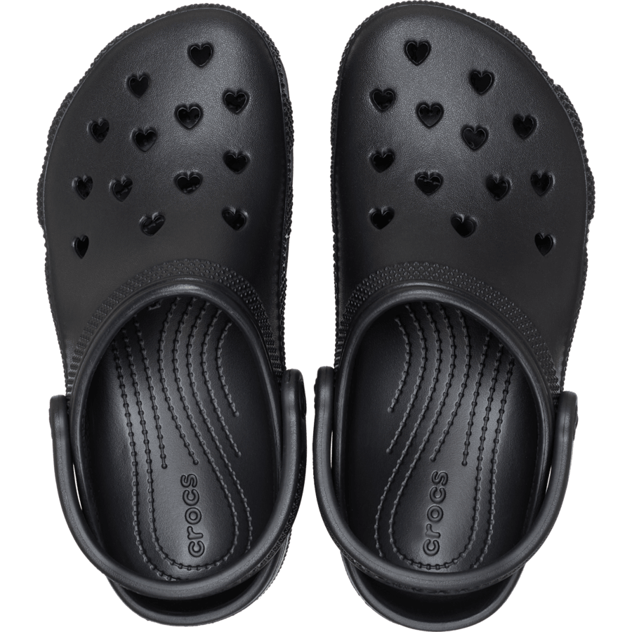 Crocs - Classic Hearts Cut Out Clog