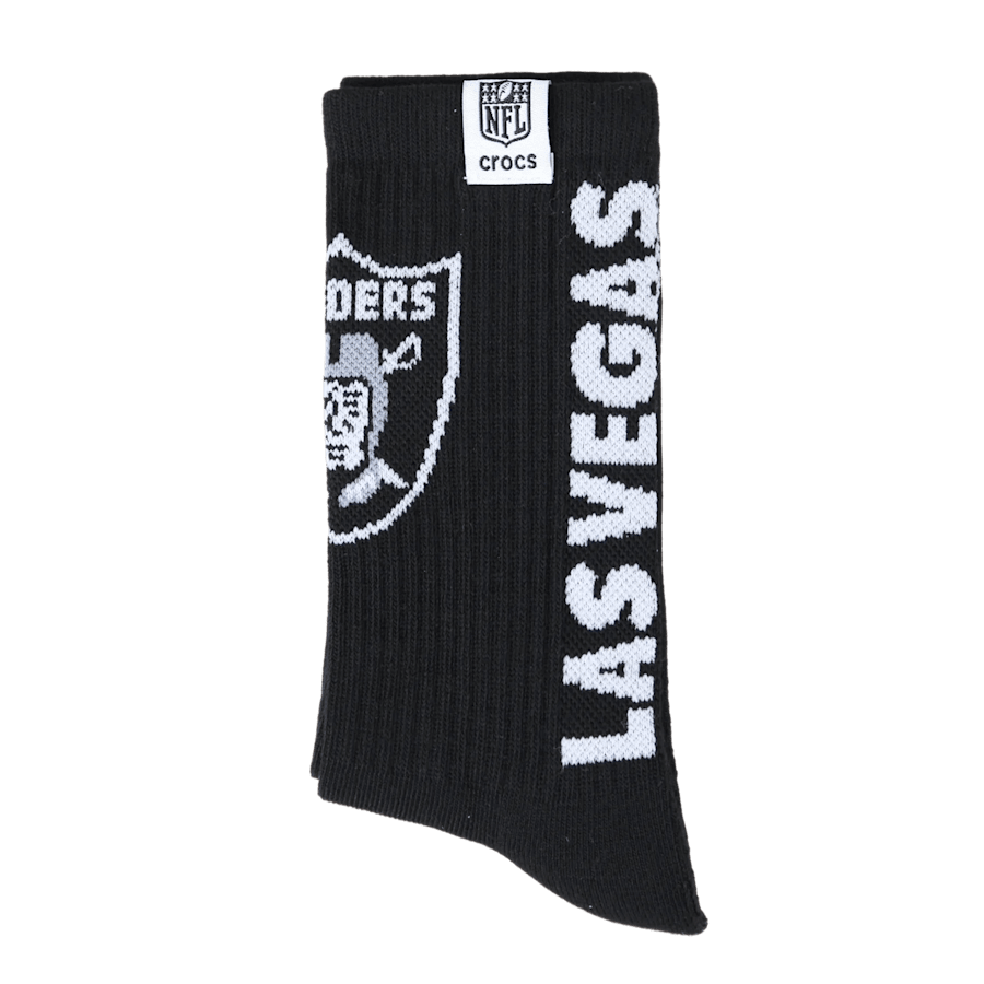 Crocs - NFL Las Vegas Raiders Crocs Socks