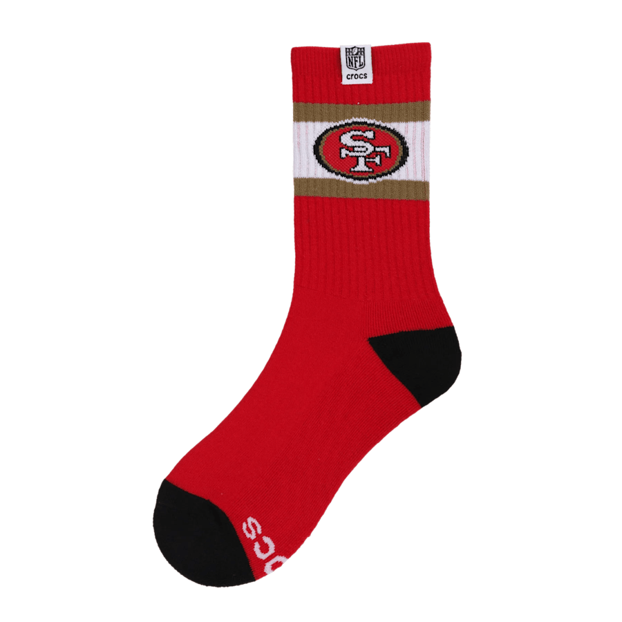Crocs - NFL San Francisco 49ers Crocs Socks